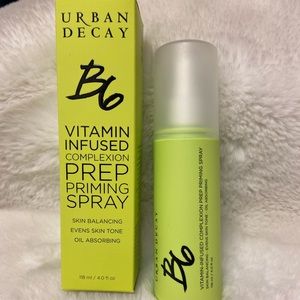 New Urban Decay B6 vitamin Infused complexion prep spray 4.0fl oz